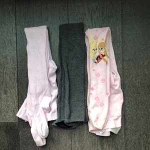 H&M bundle of three girl’s tights